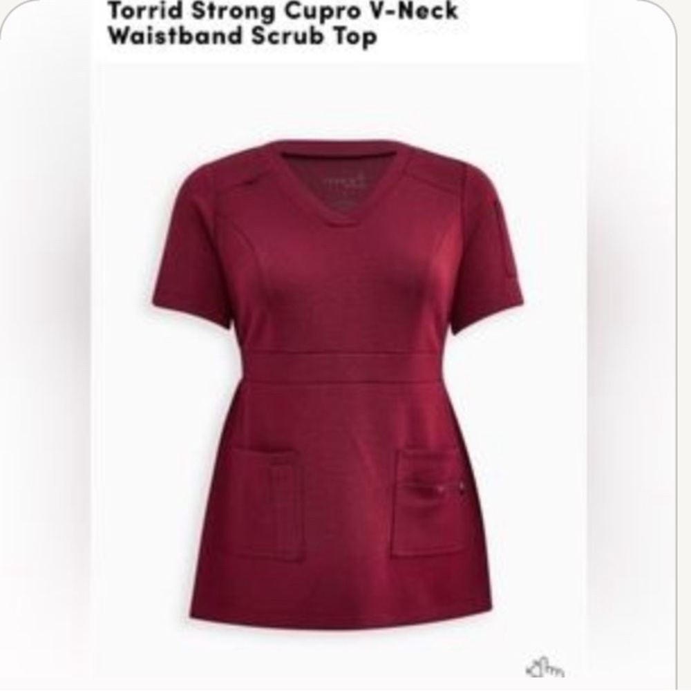 Torrid scrub top